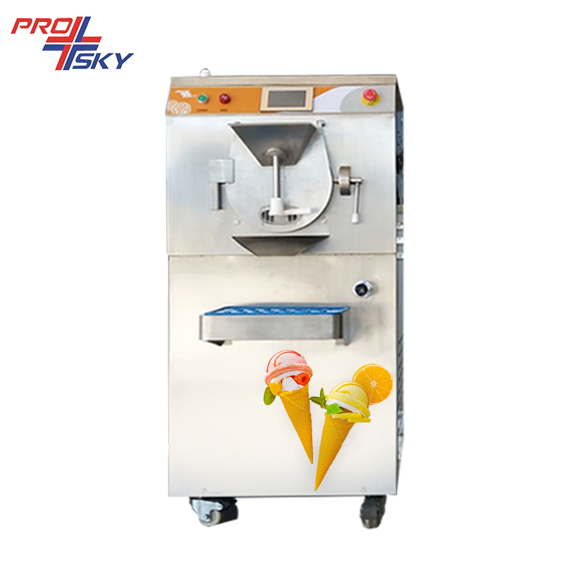 Mini máquina de gelato de vapor comercial