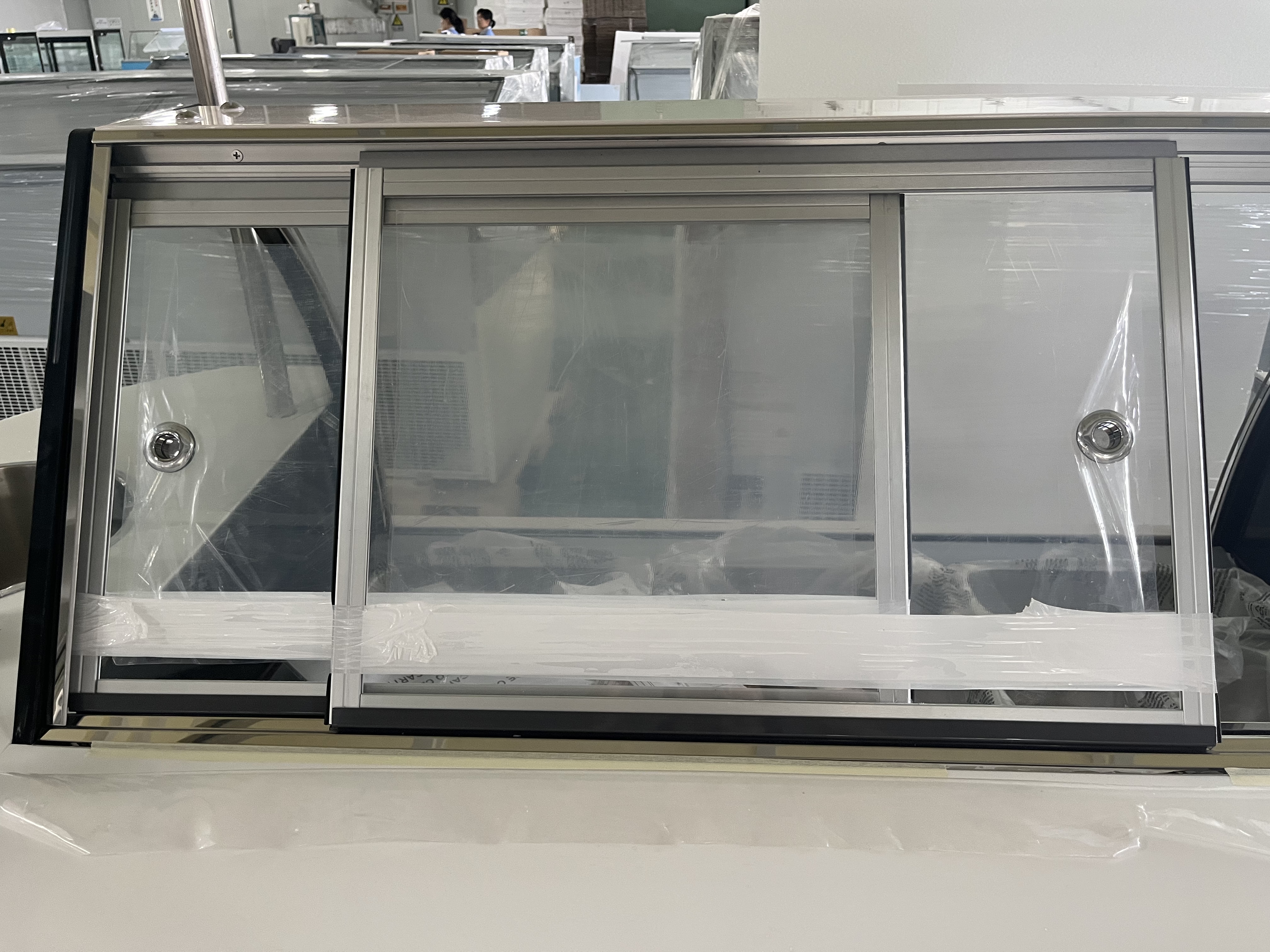 Prosky precisión carros de helado de empuje congelado con casillero 